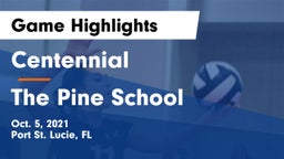 Centennial  vs The Pine School Game Highlights - Oct. 5, 2021