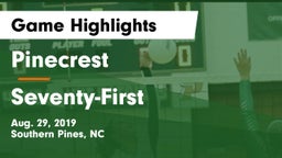 Pinecrest  vs Seventy-First Game Highlights - Aug. 29, 2019