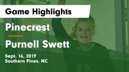 Pinecrest  vs Purnell Swett  Game Highlights - Sept. 16, 2019