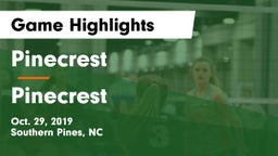 Pinecrest  vs Pinecrest Game Highlights - Oct. 29, 2019