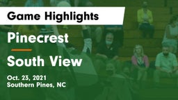 Pinecrest  vs South View Game Highlights - Oct. 23, 2021