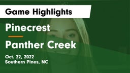 Pinecrest  vs Panther Creek  Game Highlights - Oct. 22, 2022