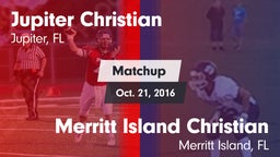 Matchup: Jupiter Christian vs. Merritt Island Christian  2016