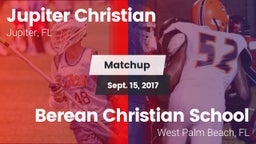 Matchup: Jupiter Christian vs. Berean Christian School 2017
