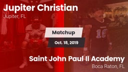Matchup: Jupiter Christian vs. Saint John Paul II Academy 2019
