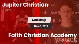 Matchup: Jupiter Christian vs. Faith Christian Academy 2019
