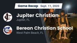 Recap: Jupiter Christian  vs. Berean Christian School 2020