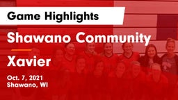 Shawano Community  vs Xavier  Game Highlights - Oct. 7, 2021