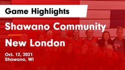 Shawano Community  vs New London  Game Highlights - Oct. 12, 2021