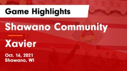 Shawano Community  vs Xavier  Game Highlights - Oct. 16, 2021