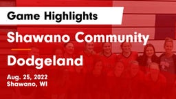 Shawano Community  vs Dodgeland Game Highlights - Aug. 25, 2022