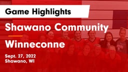 Shawano Community  vs Winneconne  Game Highlights - Sept. 27, 2022