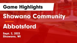 Shawano Community  vs Abbotsford Game Highlights - Sept. 2, 2023