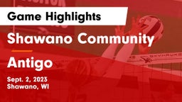 Shawano Community  vs Antigo Game Highlights - Sept. 2, 2023