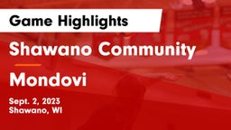 Shawano Community  vs Mondovi Game Highlights - Sept. 2, 2023