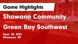 Shawano Community  vs Green Bay Southwest  Game Highlights - Sept. 30, 2023