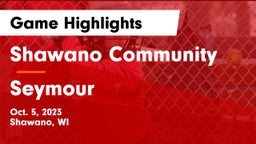 Shawano Community  vs Seymour Game Highlights - Oct. 5, 2023