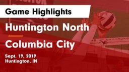 Huntington North  vs Columbia City  Game Highlights - Sept. 19, 2019