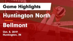 Huntington North  vs Bellmont Game Highlights - Oct. 8, 2019