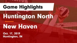 Huntington North  vs New Haven Game Highlights - Oct. 17, 2019
