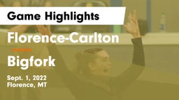 Florence-Carlton  vs Bigfork  Game Highlights - Sept. 1, 2022