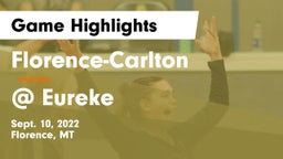 Florence-Carlton  vs @ Eureke Game Highlights - Sept. 10, 2022