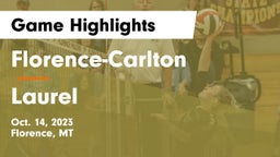 Florence-Carlton  vs Laurel Game Highlights - Oct. 14, 2023