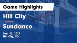 Hill City  vs Sundance  Game Highlights - Jan. 13, 2024