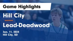 Hill City  vs Lead-Deadwood  Game Highlights - Jan. 11, 2024