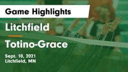 Litchfield  vs Totino-Grace  Game Highlights - Sept. 10, 2021