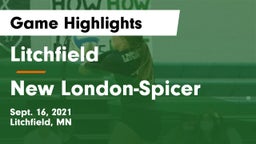 Litchfield  vs New London-Spicer  Game Highlights - Sept. 16, 2021