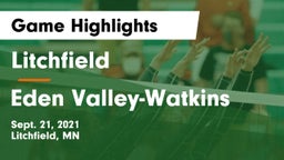 Litchfield  vs Eden Valley-Watkins  Game Highlights - Sept. 21, 2021