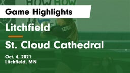 Litchfield  vs St. Cloud Cathedral  Game Highlights - Oct. 4, 2021