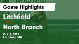 Litchfield  vs North Branch  Game Highlights - Oct. 9, 2021