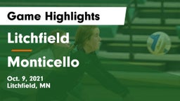 Litchfield  vs Monticello  Game Highlights - Oct. 9, 2021