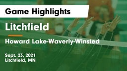 Litchfield  vs Howard Lake-Waverly-Winsted Game Highlights - Sept. 23, 2021