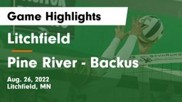 Litchfield  vs Pine River - Backus Game Highlights - Aug. 26, 2022