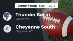 Recap: Thunder Basin  vs. Cheyenne South  2017