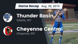 Recap: Thunder Basin  vs. Cheyenne Central  2019