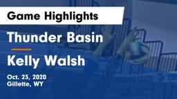 Thunder Basin  vs Kelly Walsh  Game Highlights - Oct. 23, 2020