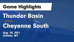 Thunder Basin  vs Cheyenne South  Game Highlights - Aug. 28, 2021