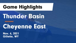Thunder Basin  vs Cheyenne East  Game Highlights - Nov. 6, 2021