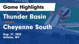 Thunder Basin  vs Cheyenne South  Game Highlights - Aug. 27, 2022