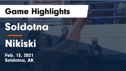 Soldotna  vs Nikiski  Game Highlights - Feb. 13, 2021