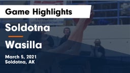 Soldotna  vs Wasilla  Game Highlights - March 5, 2021