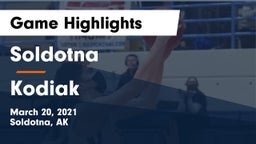 Soldotna  vs Kodiak Game Highlights - March 20, 2021