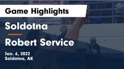 Soldotna  vs Robert Service  Game Highlights - Jan. 6, 2022