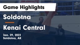 Soldotna  vs Kenai Central  Game Highlights - Jan. 29, 2022