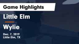 Little Elm  vs Wylie  Game Highlights - Dec. 7, 2019