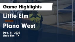 Little Elm  vs Plano West  Game Highlights - Dec. 11, 2020